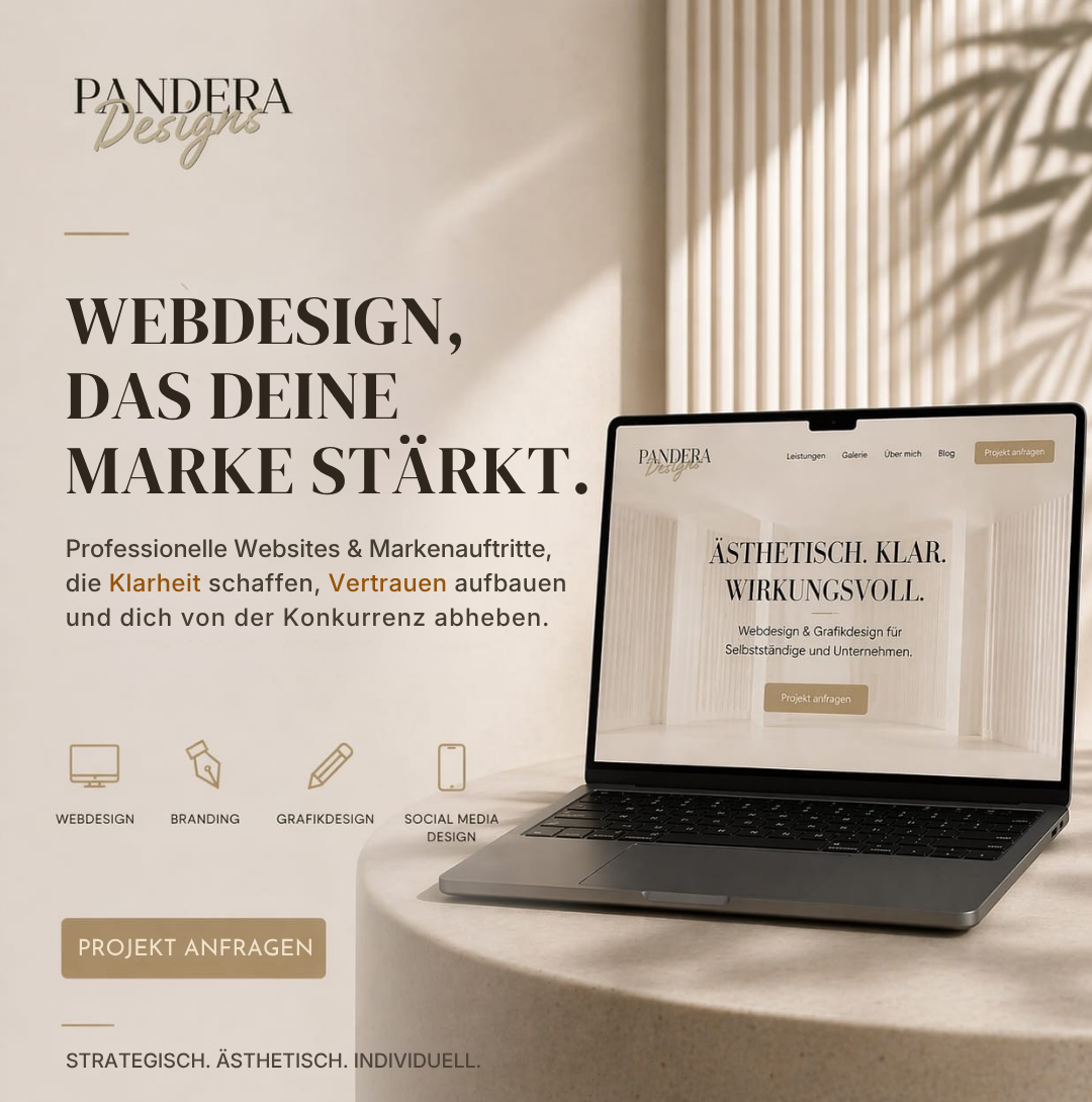 Webdesign PanderaDesigns Berlin